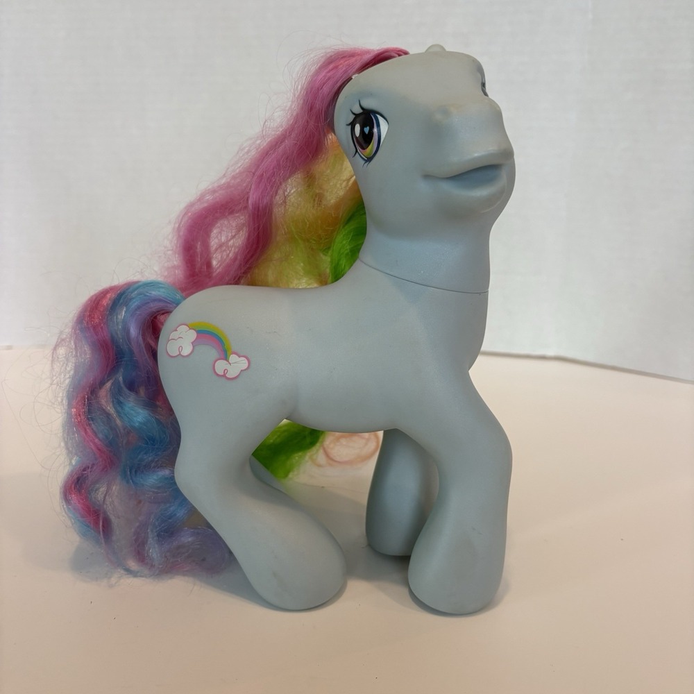 Rainbow Dash Styling My Little Pony 9" Large G3‎ 2005 Vinyl Doll Toy MLP